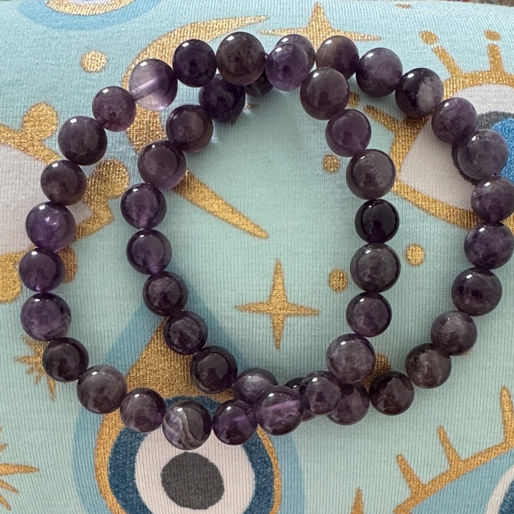 EUC Energy Muse Amethyst Beaded Bracelet